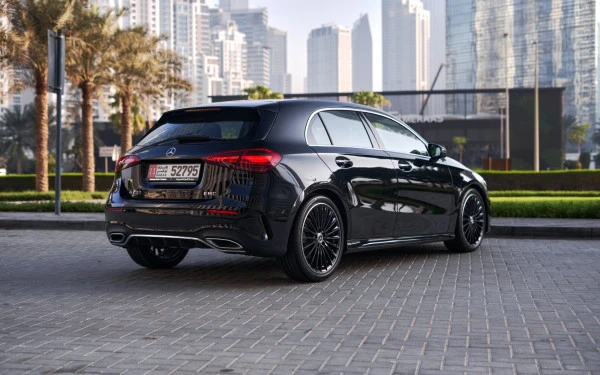Black Mercedes A200, 2024 Photo 3
