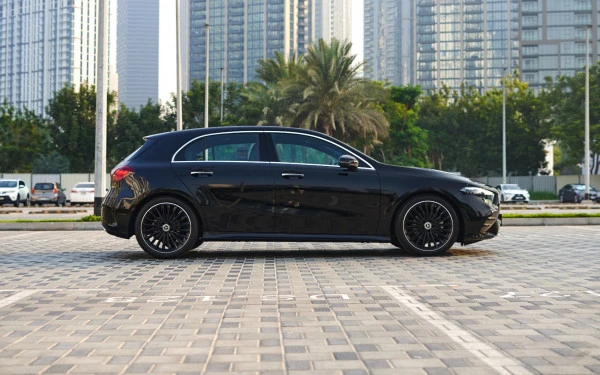 Black Mercedes A200, 2024 Photo 1