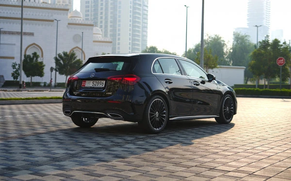 Black Mercedes A200, 2024 Photo 2