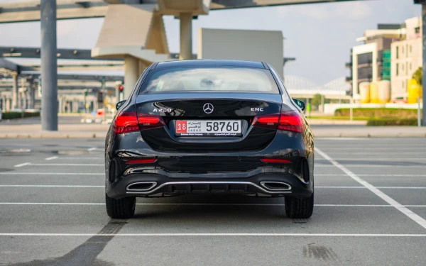 Black Mercedes A200, 2024 Photo 4