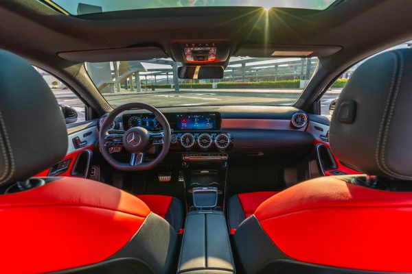 Black Mercedes A200, 2024 Photo 8