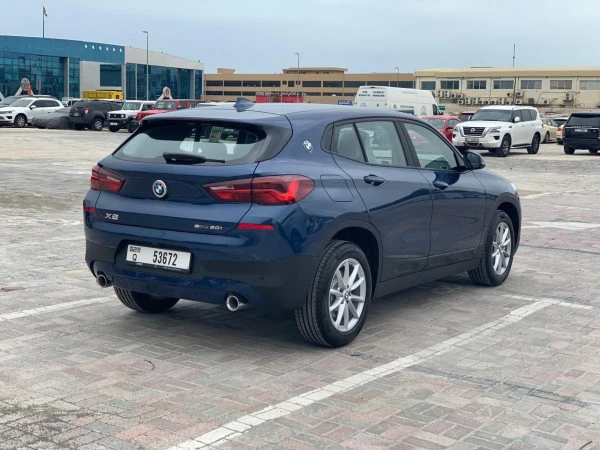 Blue BMW X2, 2022 Photo 6