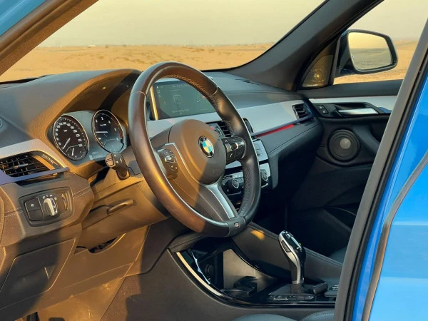 Blue BMW X1 M, 2020 Photo 2
