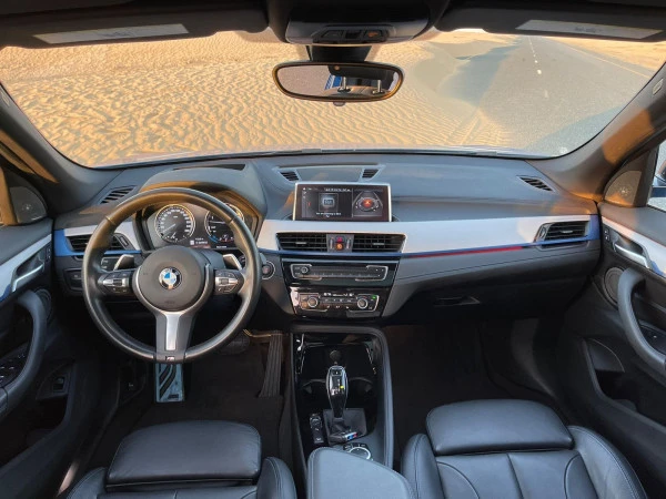 Blue BMW X1 M, 2020 Photo 3