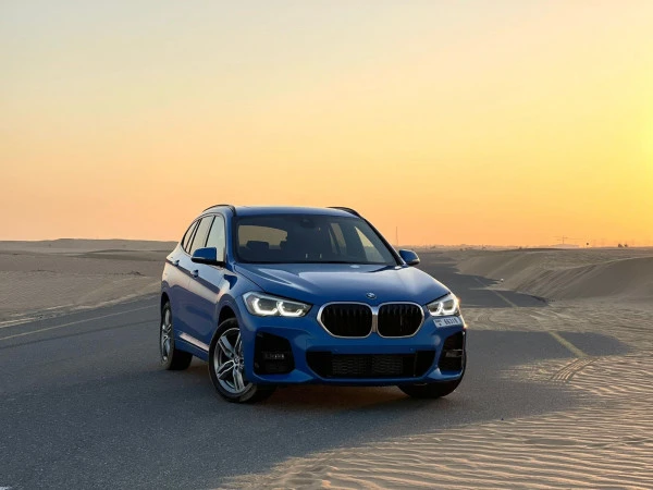 Blue BMW X1 M, 2020 Photo 5