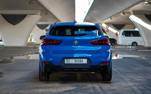 Blue BMW X2, 2022 Photo 5