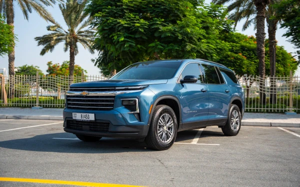 Blue Chevrolet Traverse, 2026 Photo 1