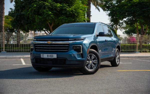 Blue Chevrolet Traverse, 2026 Photo 4