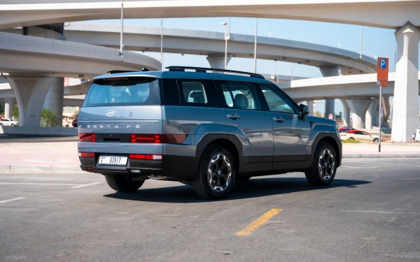 Blue Hyundai Santa Fe, 2025 Photo 1