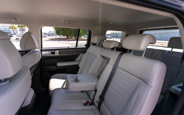 Blue Hyundai Santa Fe, 2025 Photo 7