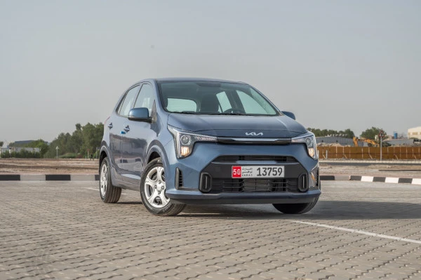 Blue KIA Picanto, 2024 Photo 1