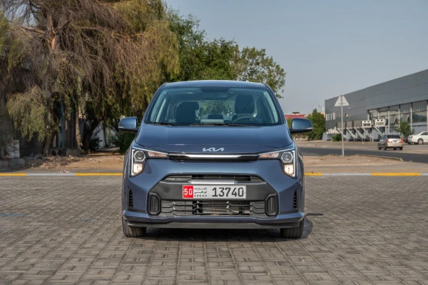 Blue KIA Picanto, 2024 Photo 1