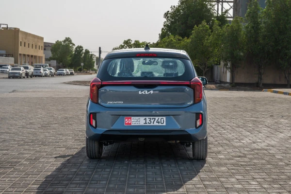 Blue KIA Picanto, 2024 Photo 3
