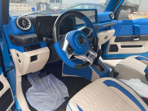Blue Suzuki Jimny, 2020 Photo 1