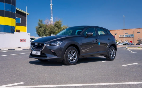 Dark Blue Mazda CX3, 2024 Photo 2