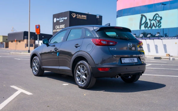 Dark Blue Mazda CX3, 2024 Photo 3