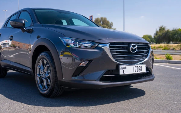 Dark Blue Mazda CX3, 2024 Photo 6