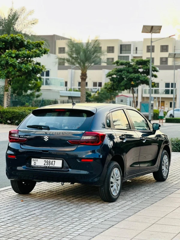 Dark Blue Suzuki Baleno, 2024 Photo 3