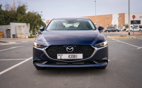 Deep Blue Pearl Mazda 3, 2024 Photo 1