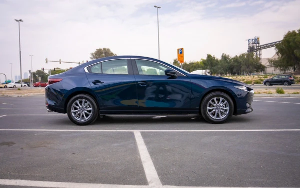 Deep Blue Pearl Mazda 3, 2024 Photo 2