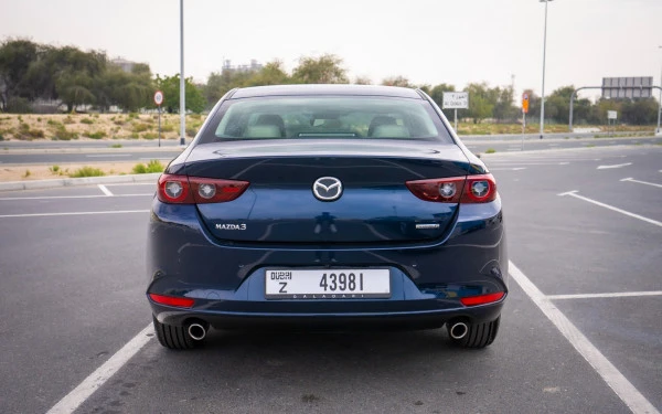 Deep Blue Pearl Mazda 3, 2024 Photo 4