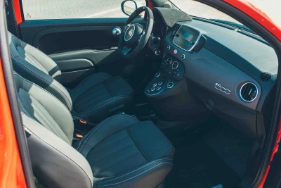 Red Fiat Abarth 595, 2019 Photo 8