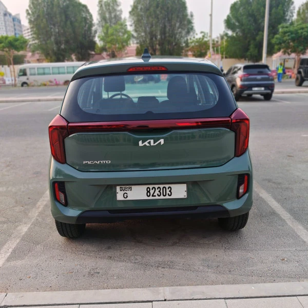 Green KIA Picanto, 2025 Photo 6