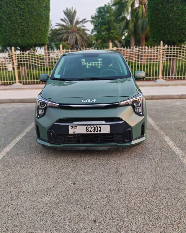 Green KIA Picanto, 2025 Photo 7