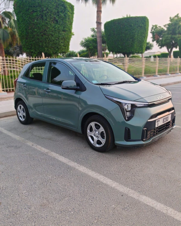 Green KIA Picanto, 2025 Photo 9