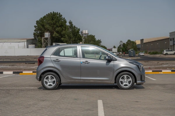 Grey KIA Picanto, 2024 Photo 1