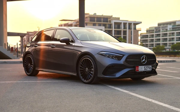 Grey Mercedes A200, 2024 Photo 1