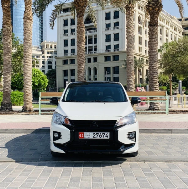 White Mitsubishi Attrage Prime, 2025 Photo 1