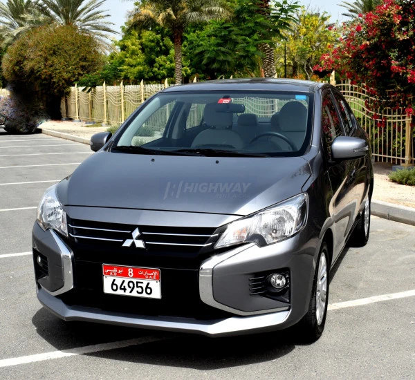 Grey Mitsubishi Attrage, 2022 Photo 1