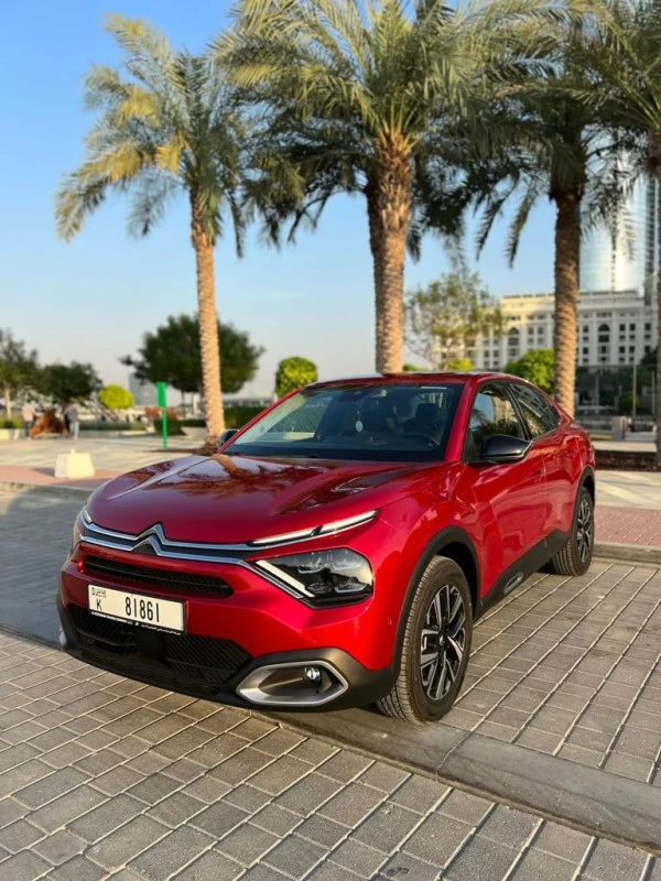 Red Citroen C4X Shine, 2025 Photo 3