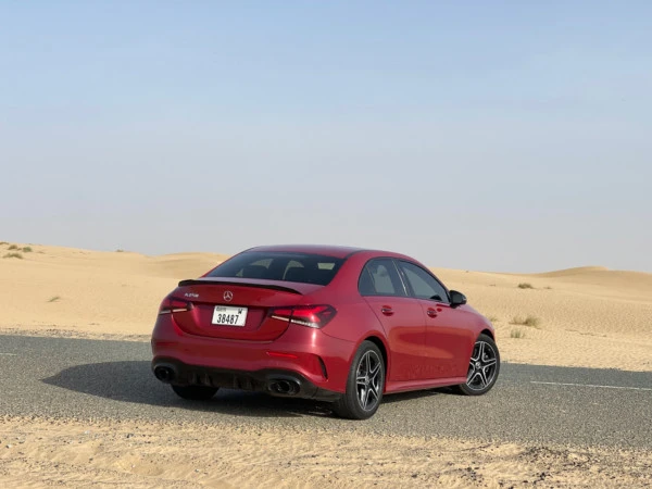 Red Mercedes A Class AMG, 2020 Photo 4