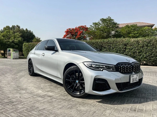 Silver 2020 BMW 330i Silver with M340i bodykit, 2020 Photo 2