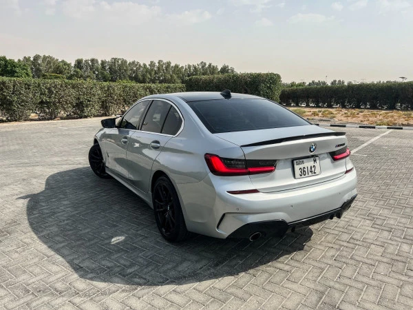 Silver 2020 BMW 330i Silver with M340i bodykit, 2020 Photo 4