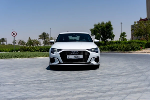 White Audi A3, 2024 Photo 1