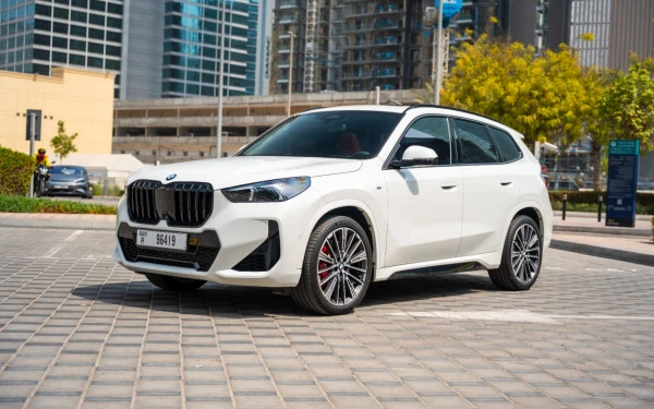 White BMW X1, 2025 Photo 3
