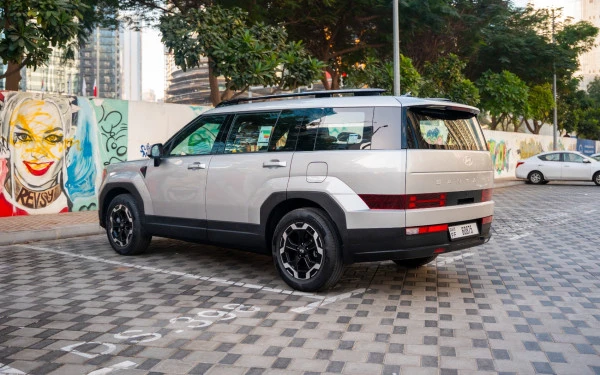 White Hyundai Santa Fe, 2025 Photo 8