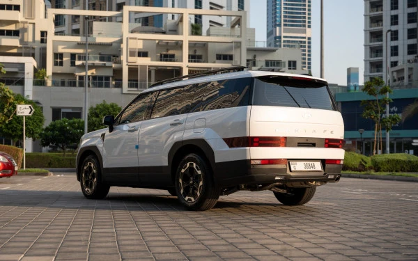 White Hyundai Santa Fe, 2026 Photo 8