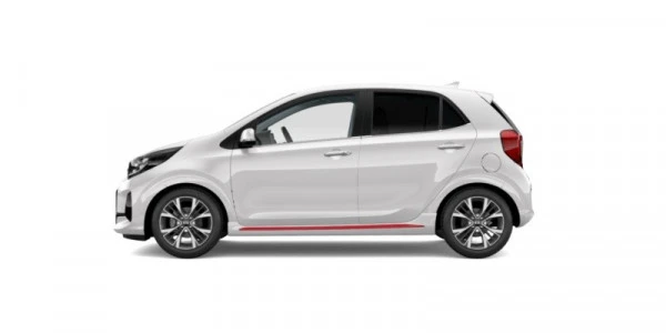 Red KIA Picanto, 2022 Photo 2