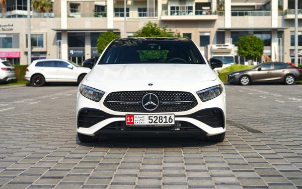 White Mercedes A200, 2024 Photo 1
