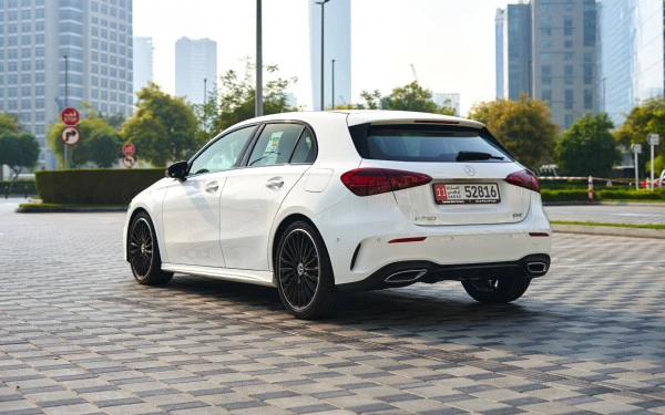White Mercedes A200, 2024 Photo 3