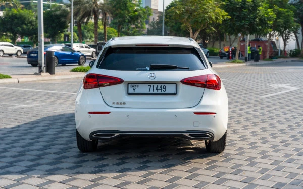 White Mercedes A220, 2024 Photo 4