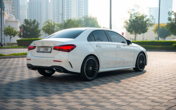 White Mercedes A200, 2025 Photo 4