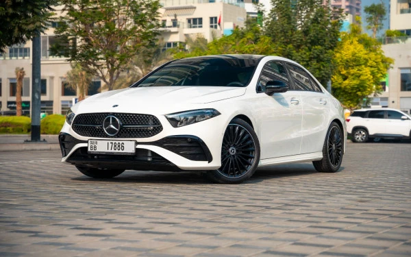 White Mercedes A200, 2025 Photo 6